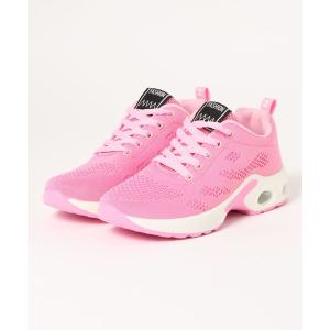 スニーカー 厚底 エアークッション付 スニーカー 超軽量 レディース