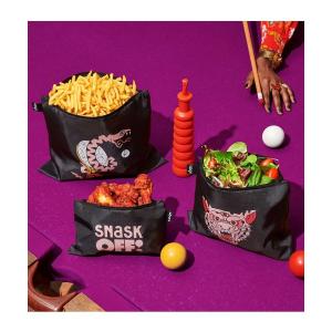 ポーチ 「LOQI/ローキー」ジップポケット (リサイクル） 3pcs set レディース