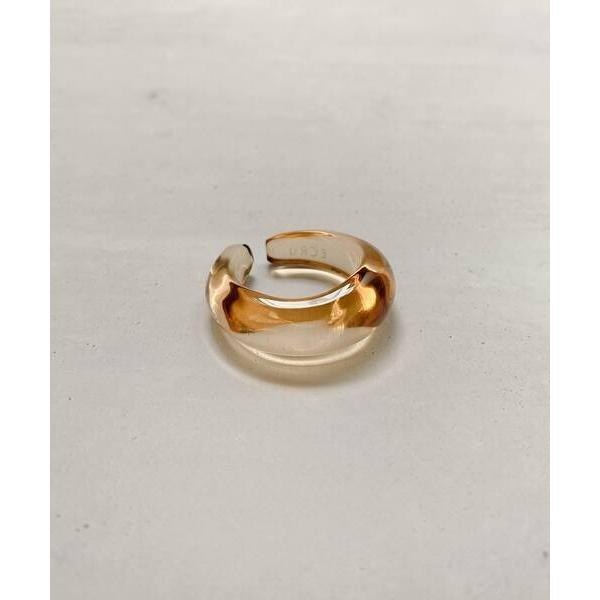 指輪 リング 「ECRu.」ニュアンス　クリアリング レディース メンズ