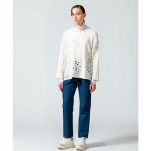 MIDIUMISOLID ホールニットプルオーバー レディース メンズ