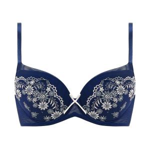 下着女性 上下セット デイリーAMOSTYLE 3/4カップブラ ブラ＆ショーツセット1AMST269