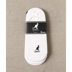 靴下 ”KANGOL”ソリッドカラーワンポイントソックス