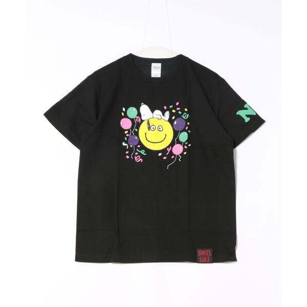 tシャツ 「 PEANUTS / NOSTALGICA 」 スヌーピー Ｔシャツ Type C レデ...