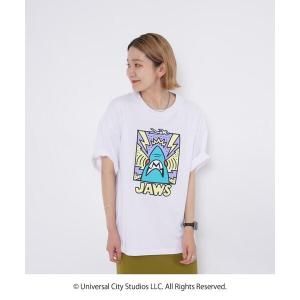 tシャツ Tシャツ 【ユニセックス】コーエンベア× ”JAWS” コラボプリントTシャツ