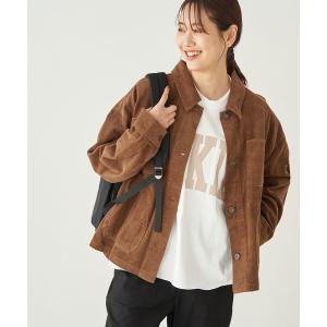 ジャケット ブルゾン レディース 「Dickies/ディッキーズ」「WEB限定カラー:ブラウン」シャツブルゾン｜zozo