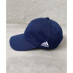 帽子 キャップ adidas(アディダス) / ウォッシュドツイル スナップバックキャップ ADJUSTABLE WASHED SLOUCH CAP