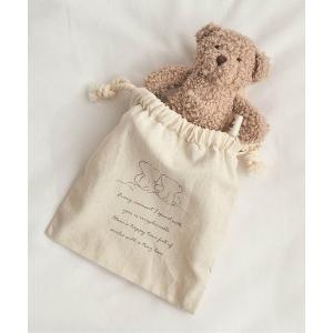 ポーチ tiny bear 巾着
