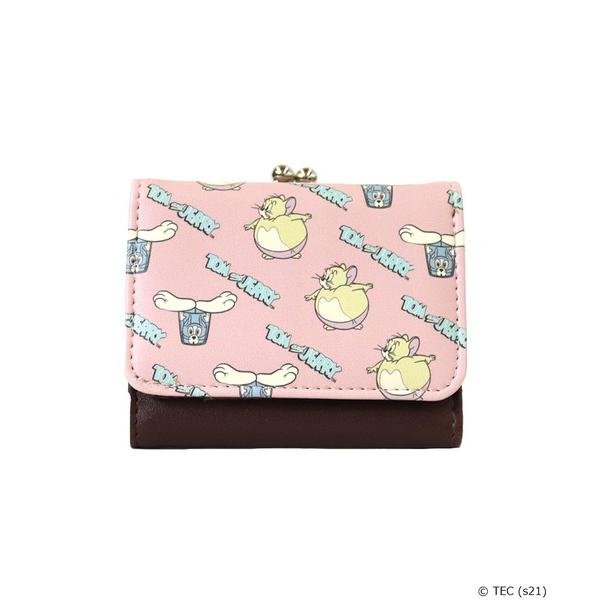 財布 TOMandJERRY　コンパクト財布ポップ ファニーアート レディース