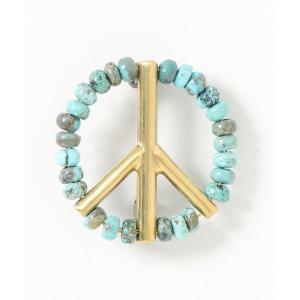 チャーム メンズ WEB限定 SUNKU/サンク Beads Peace Pins｜zozo