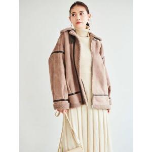 ジャケット ブルゾン ボアパイピングブルゾン