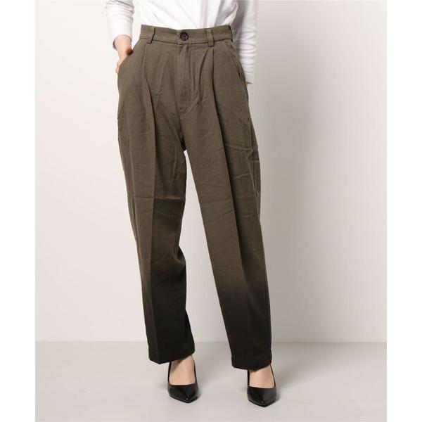 パンツ R3868 「N EXCLUSIVE」段染めテーパードパンツ レディース