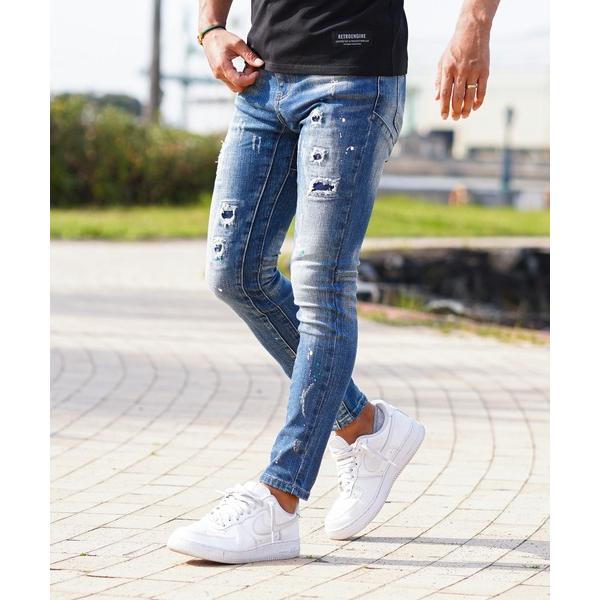 ジーンズ P.D.Rデニムロングパンツ メンズ レディース