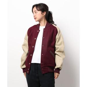 SKOOKUM（スクーカム） 別注 スタジャン スタジアムジャケット フード