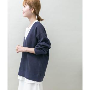 tシャツ Tシャツ レディース 深Vネックスエットプルオーバー｜zozo