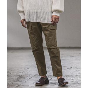 パンツ カーゴパンツ mp9363-Stretch Back Satin Cargo Pants カーゴパンツ