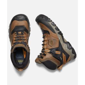 スニーカー RIDGE FLEX MID WP / リッジ フレックス ミッド ウォータープルーフ / メンズ 登山靴 トレッキングシューズ 防水 メ