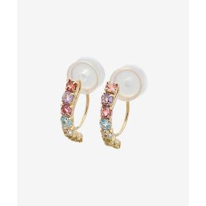 K10 イエローゴールド マルチカラー イヤリングの買取情報