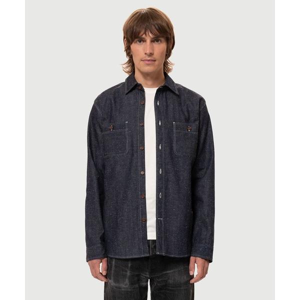 シャツ Sven Dry Bamboo Selvage デニムワークシャツ メンズ