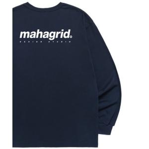 tシャツ Tシャツ レディース 「mahagrid/マハグリッド」ORIGIN LOGO LS TEE/オリジンロゴ 長袖Tシャツ