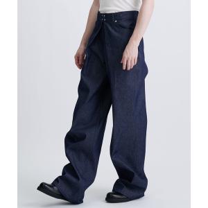 パンツ デニム ジーンズ メンズ RIGID DENIM WIDE PANTS｜ZOZOTOWN Yahoo!店