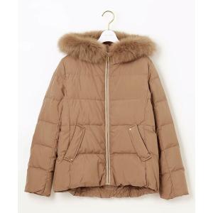 ダウン ダウンジャケット 【撥水加工】2WAYピーチショート ダウンコート