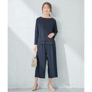 セットアップ 「2SET」ジョーゼットジャージー セットアップ