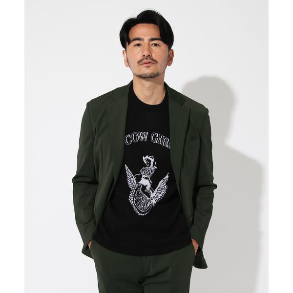 ジャケット テーラードジャケット 「セットアップ対応」ナイロン ストレッチ ボンディング ジャケット...