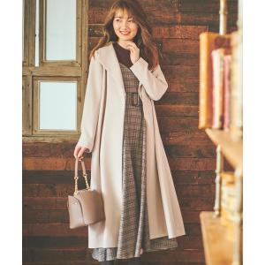 コート アウター バックフレアオータムコート レディース
