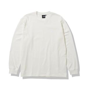 tシャツ Tシャツ メンズ THE NORTH FACE/ノースフェイス 無地ロンT ワンポイントロゴ/刺繍ロゴ UVカット オーガニックコットン/N