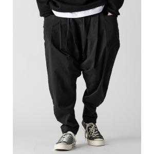 rehacer（レアセル） サルエルパンツ L ブラック メンズ : ZOZOTOWN