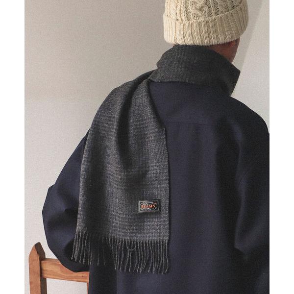 マフラー BEAMS PLUS / カシミヤ リバーシブルマフラー メンズ