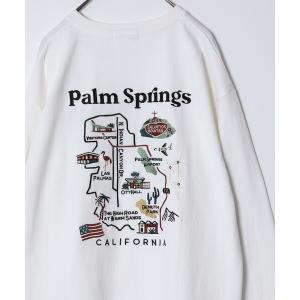 tシャツ Tシャツ WEB限定 バック刺繍 ビッグシルエット ロングスリーブTEE/ロンT