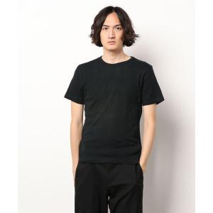 tシャツ Tシャツ メンズ ”Robert P.Miller” パネルリブ半袖細ボーダーT