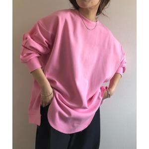 トレーナー スウェット asymmetry design sweat / オーバーサイズアシンメトリーデザインスウェット レディース メンズ