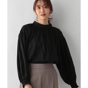 シャツ ブラウス 袖ボリュームブラウス/215384