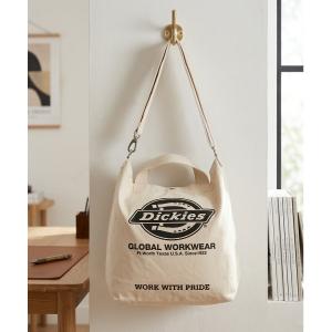 ショルダーバッグ バッグ 「DICKIES/ディッキーズ」ロゴアートワークプリント キャンバス2WAYショルダーバッグ レディース メンズ
