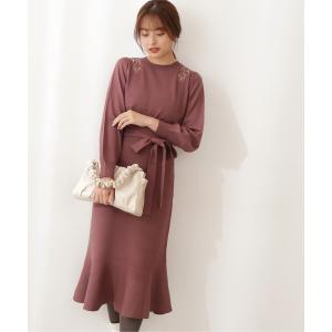 ワンピース エンブロイダリーニットセットアップ / 1211240910