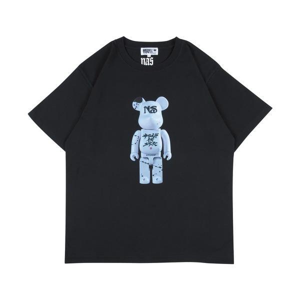 tシャツ BE@RBRICK × NAS × APPLEBUM BE@RTEE メンズ レディース