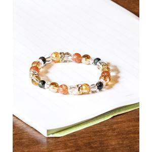 ブレスレット 「岩座」凛然（りんぜん）サンストーンブレスレット レディース