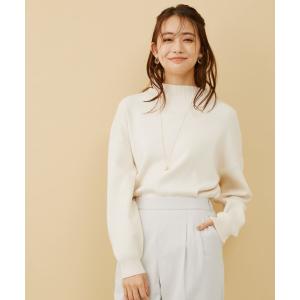 ニット セーター メルティースタンドスリットプルオーバー/958027 レディース