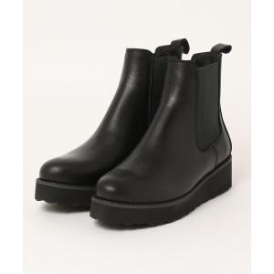 ブーツ 厚底サイドゴアブーツ レディース