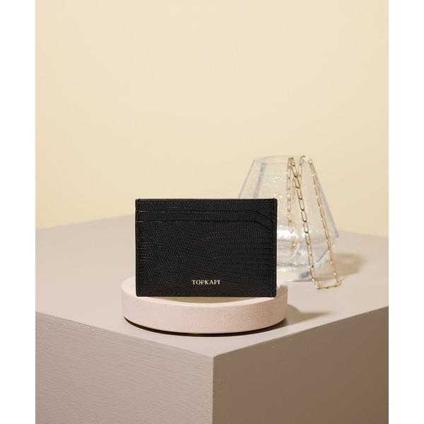 パスケース 「TOPKAPI/トプカピ」 LUCIA ルチア イタリアンレザー リザード型押し パス...