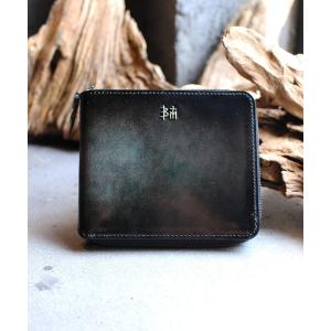 ユハク　YUHAKU ブラックレザー二つ折り財布 箱付き ユハク 財布 二つ折りのおすすめ人気商品一覧 通販 - Yahoo