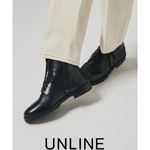 BUTTERO（ブッテロ） レースアップブーツ B1113 牛革 カーフ BROKE