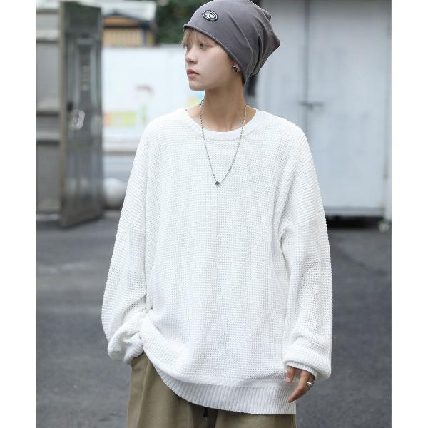 セーター ニット 「neos -addictive design-」ビッグシルエット ドルマン ラー...