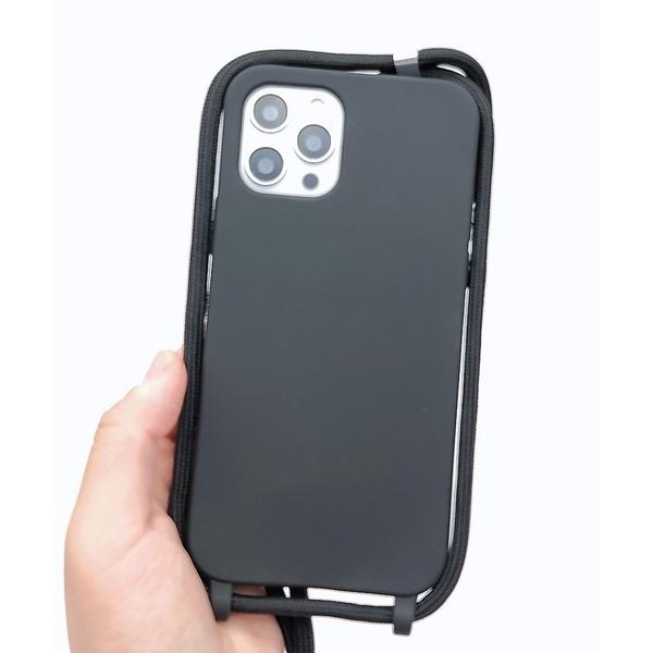 スマホケース ネックストラップ シンプル スマホケース