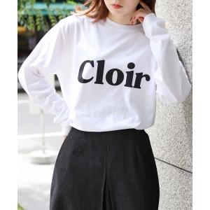 tシャツ 「HERCLOSET」WEB限定CloirロゴロンT 新色追加 WEB LIMITED CLOIR LOGO LONG TEE NEW COLOR レディース