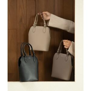 バッグ ハンドバッグ narrow double handle bag