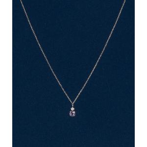 BLOOM ネックレス K10YG ブルーストーン BLOOM（ブルーム） ネックレス 11月誕生石 K10 イエローゴールド