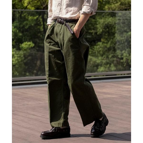 ワイドパンツ パンツ MIL Trousers Herringbone メンズ